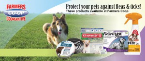 Farmers Coop flea and tick protectors