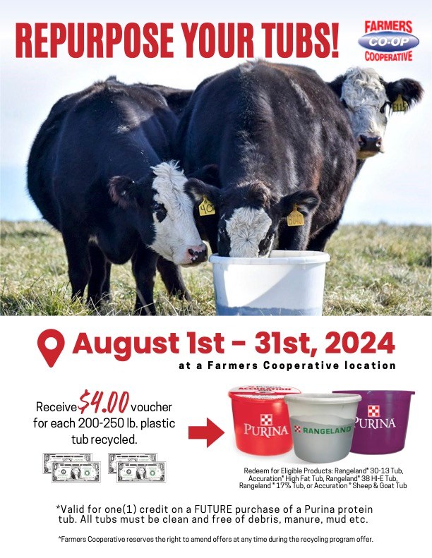 Farmers 2024 Tub Program